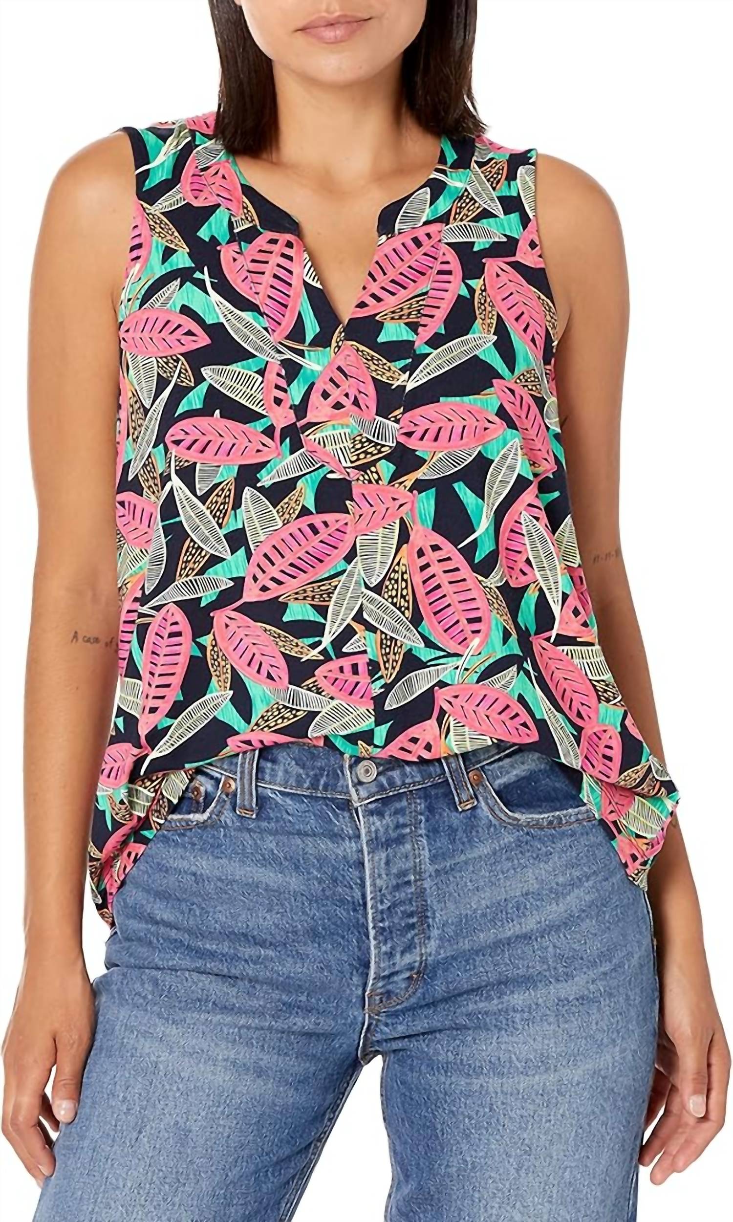Nic + Zoe - Pink Multi Tank