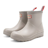 HUNTER Women's Play Short Rain Boots in zinc - women's shoe