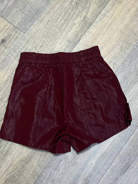 Easel - Women's Textured High-Waisted Shorts