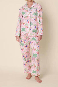 The Cat'S Pajamas - Flannel 2 Piece California Christmas Pajama Set