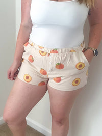 Le Lis - Peachy Keen Lounge Shorts