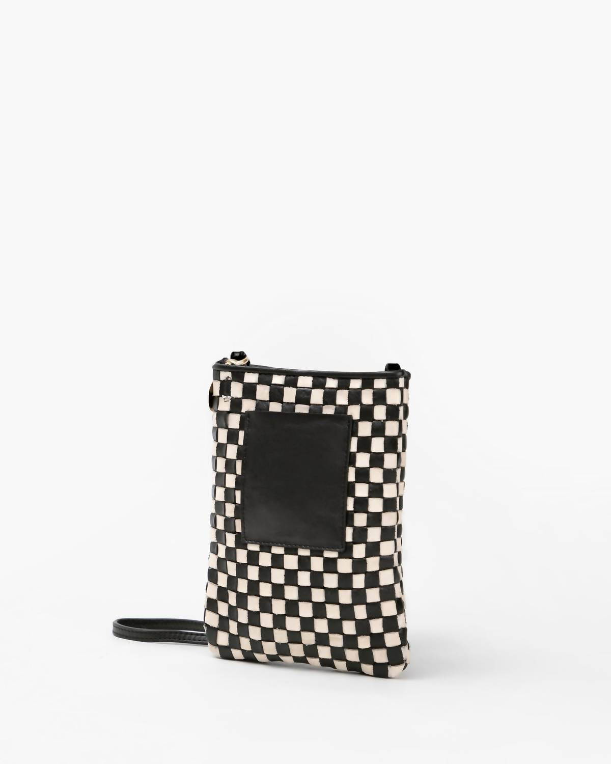 Clare V. - Checkered Crossbody Phone Bag