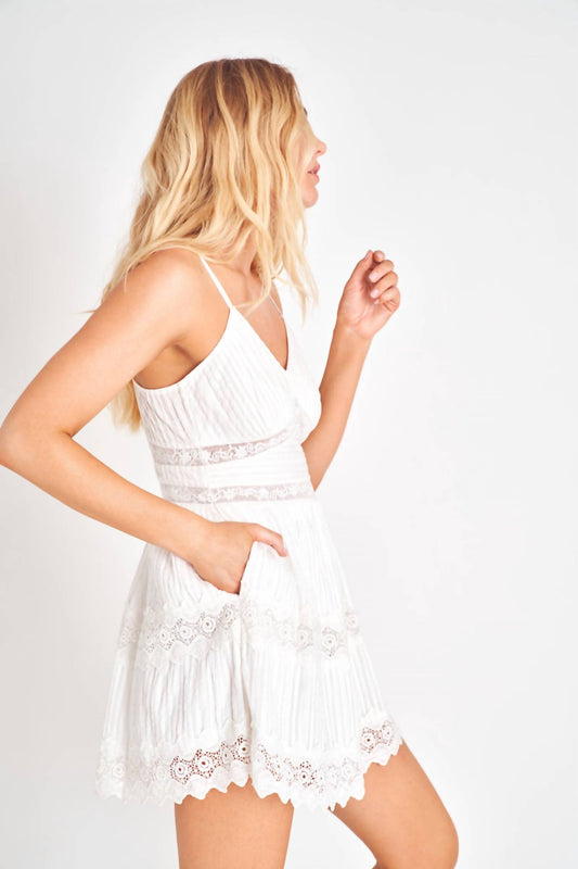 Loveshackfancy - Cinnamon Striped Mini Dress