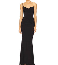 katie may Surreal Gown in black - women's dress