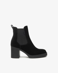 Nerogiardini - Women's Chelsea Suede Block-heel Boots