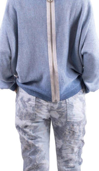 Gigi Moda - Argento Long Sleeve Sweater