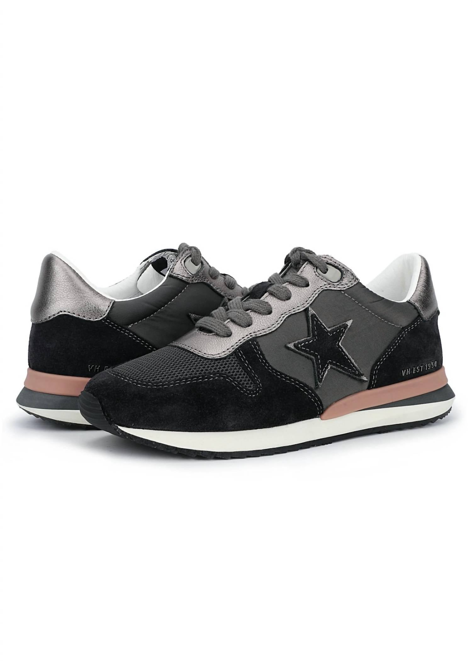 Vintage Havana Women's Multi Mix Runner Sneaker in pewter - women's sneaker - alternate view