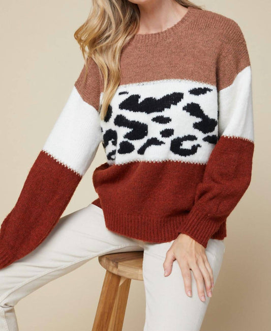 Color Block Sweater