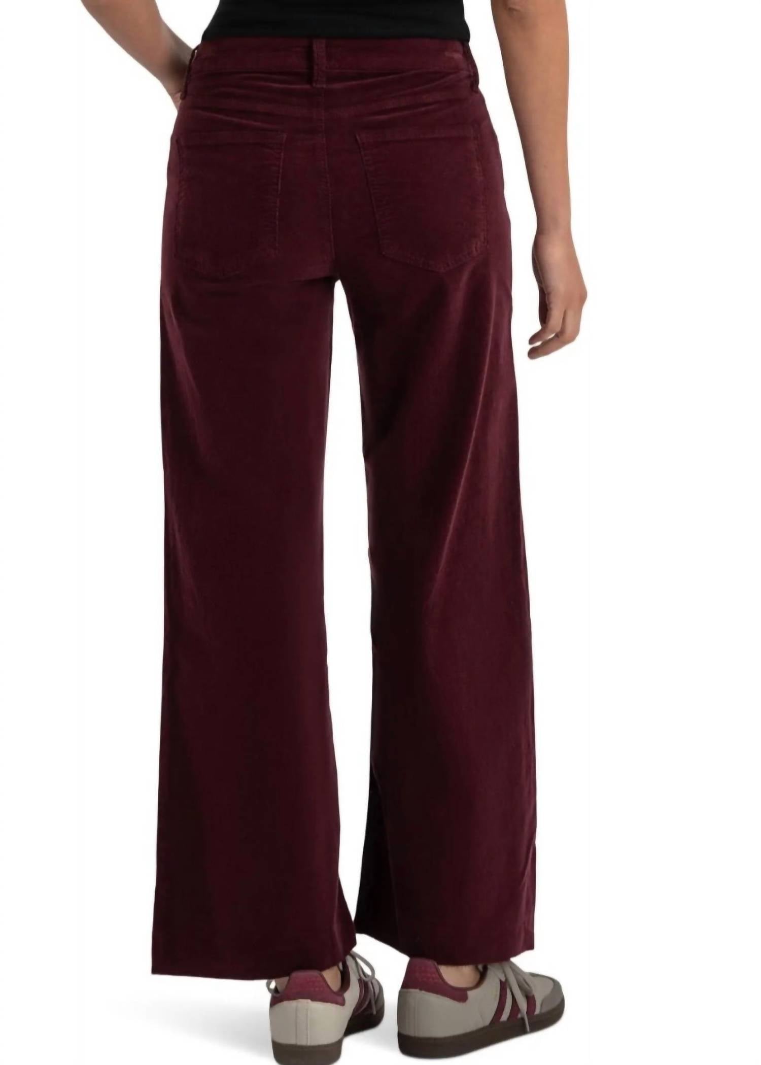 Kut From The Kloth - Meg High Rise Fine Wale Corduroy Pants