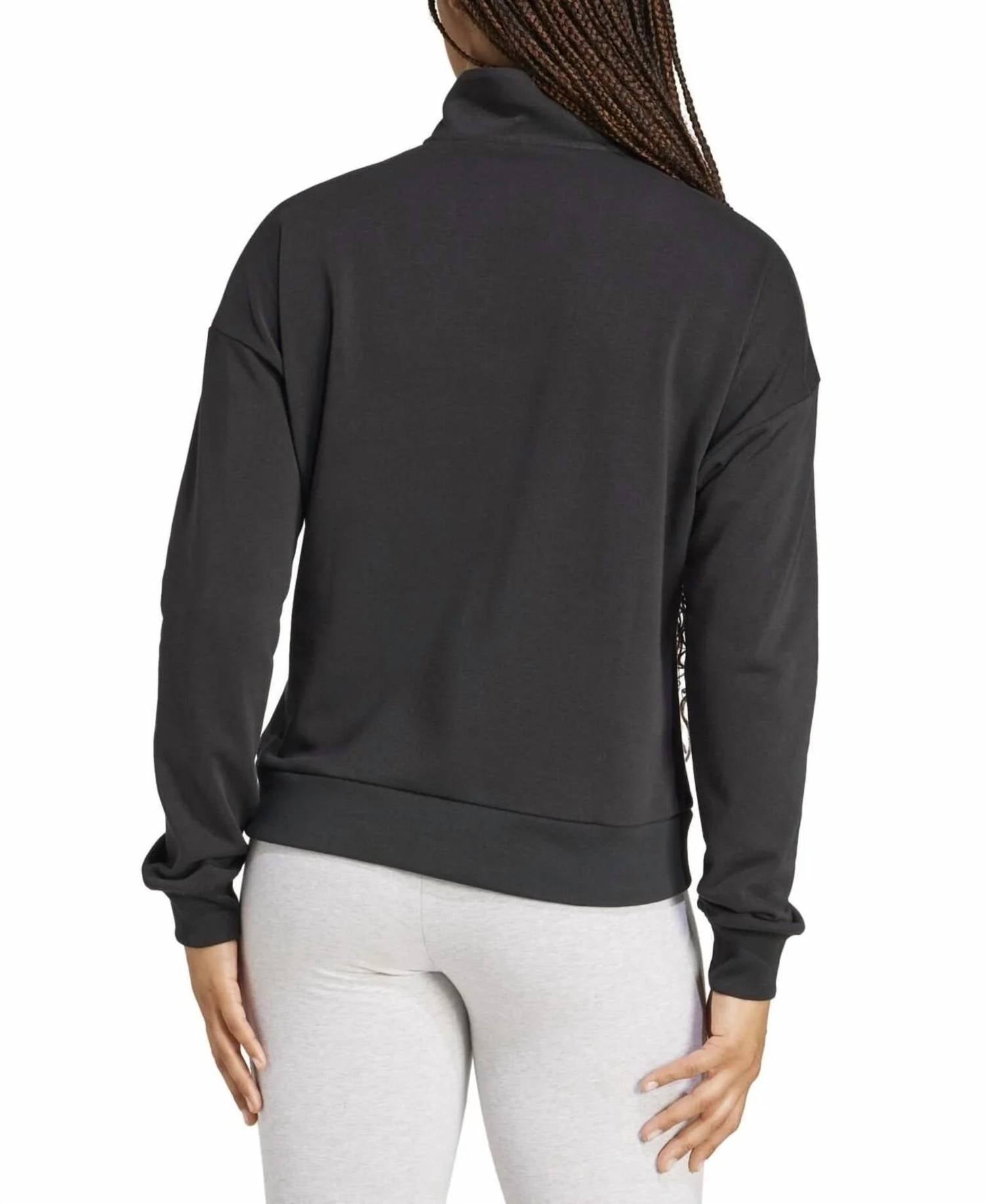 Adidas - French Terry Quarter Zip Pullover Sweatshirt