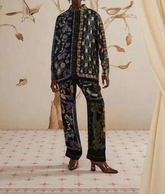 Farm Rio - Winter Garden Pajama Pants