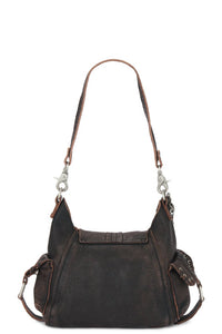 Free People - Baby Leigh Distressed Tote Bag