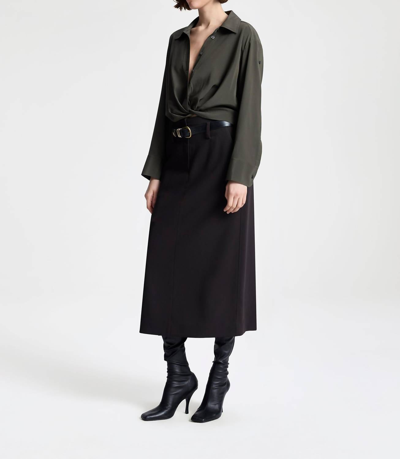 A.L.C. - Leo Silk Top