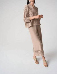 Joseph Ribkoff - Open-Stitch Boxy Sweater
