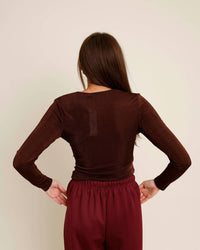 Ina Fashion - Timeless Twist Long Sleeve Top