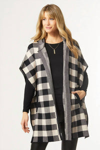 Coco + Carmen - Bianca Plaid Cardigan