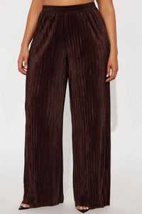 Frnch - Ribbed Wide-Leg Pant