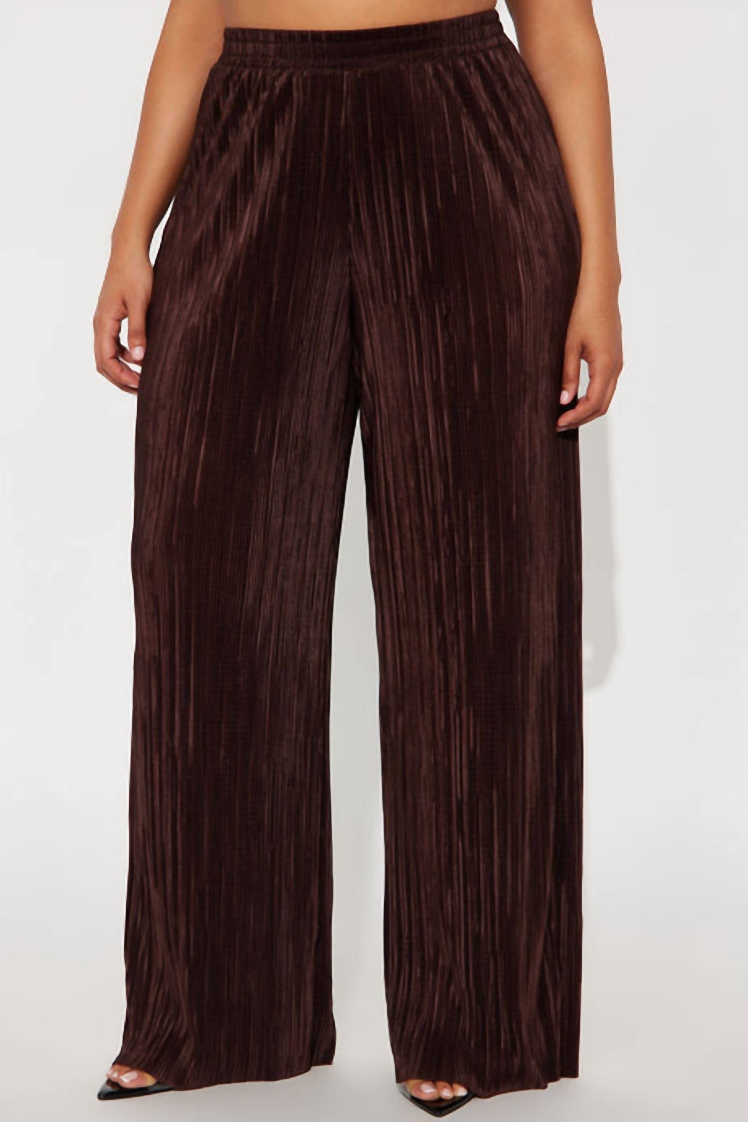 Frnch - Ribbed Wide-Leg Pant