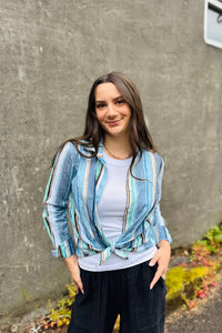 Nic + Zoe - Stripe Core Cotton Shirt