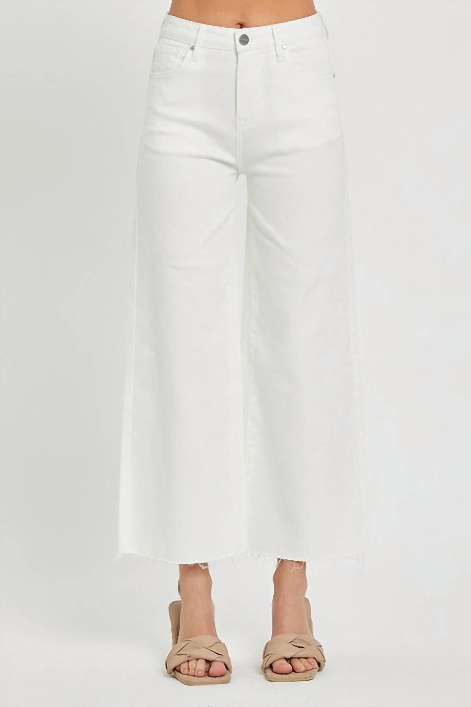 Risen - Women's Crop Wide Legs Pants