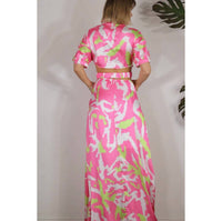 Mulla - Back Open Waistband Shirt Maxi Dress