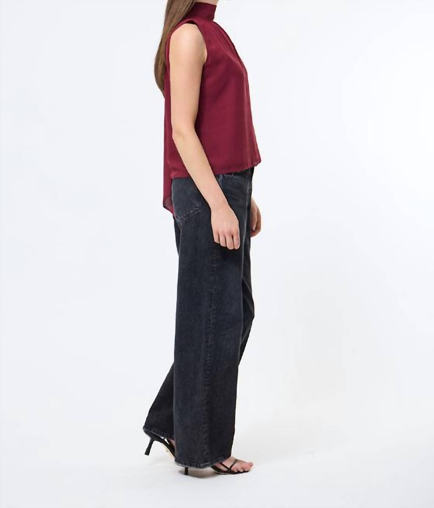 French Connection - Marina Chiffon Sleeveless Top