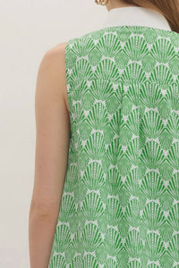 Entro - Sleeveless Shift Mini Dress