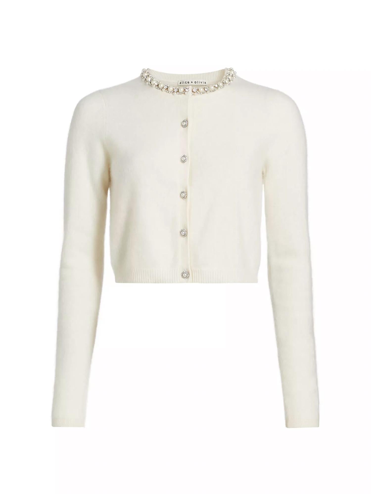 Alice + Olivia - Greyson Long Sleeves Cardigan