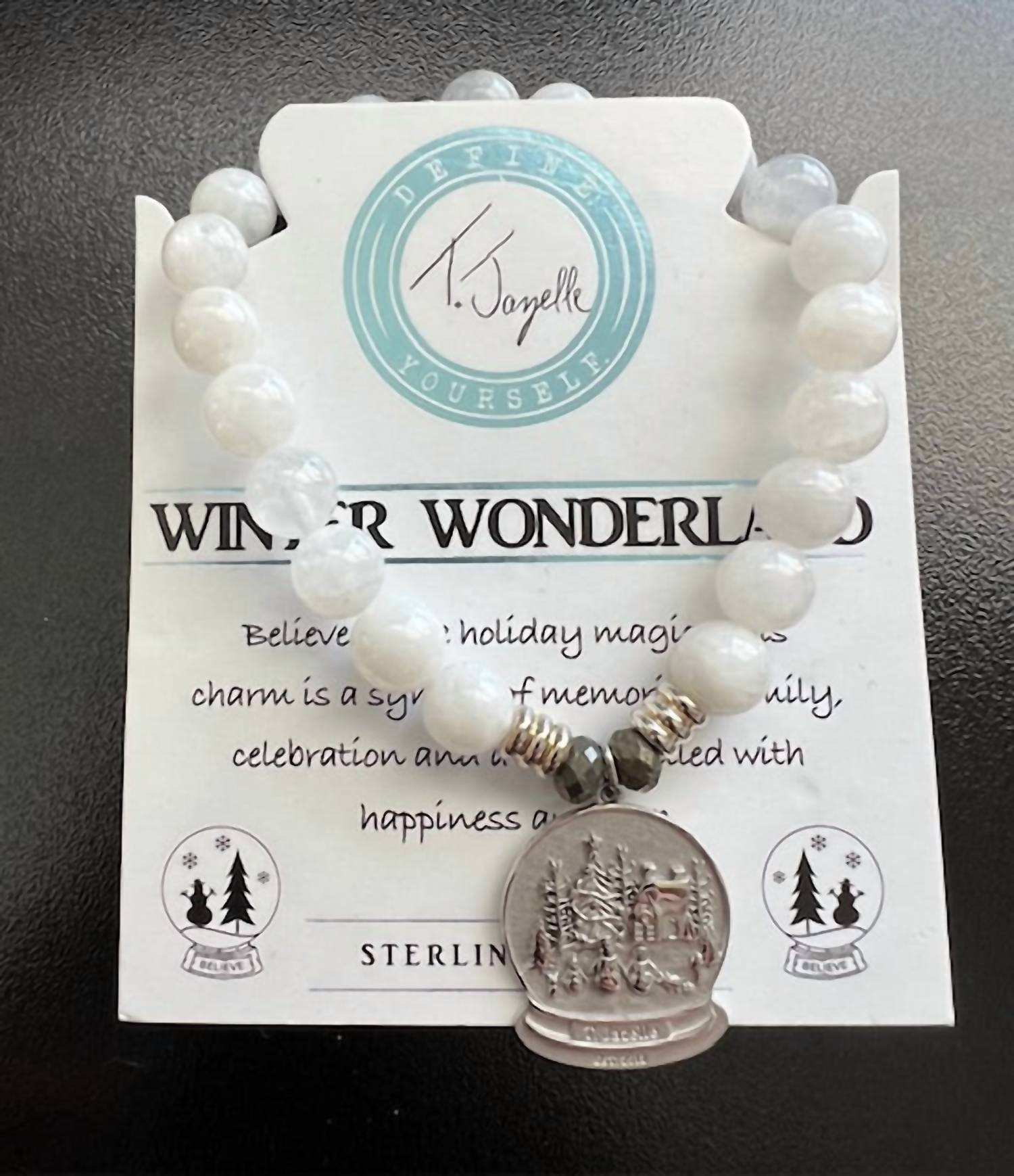 T. Jazelle - Snowflake Quartz Winter Wonderland Bracelet