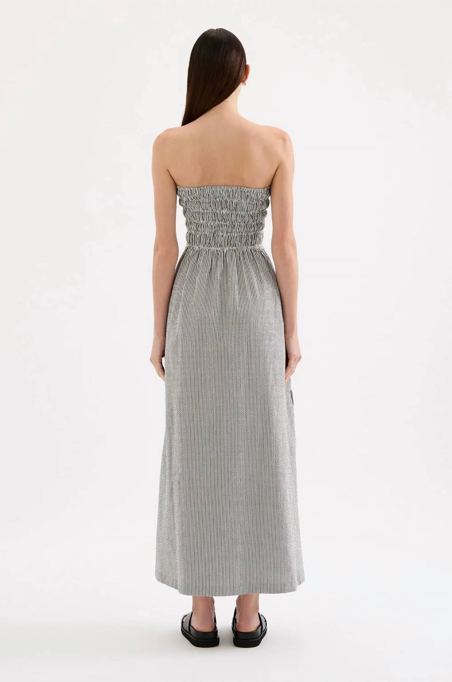 Nude Lucy - Quinn Strapless Midi Dress
