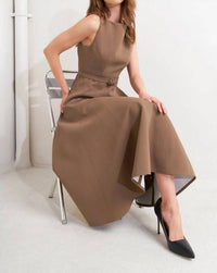 Flying Tomato - Sleeveless Midi Dress