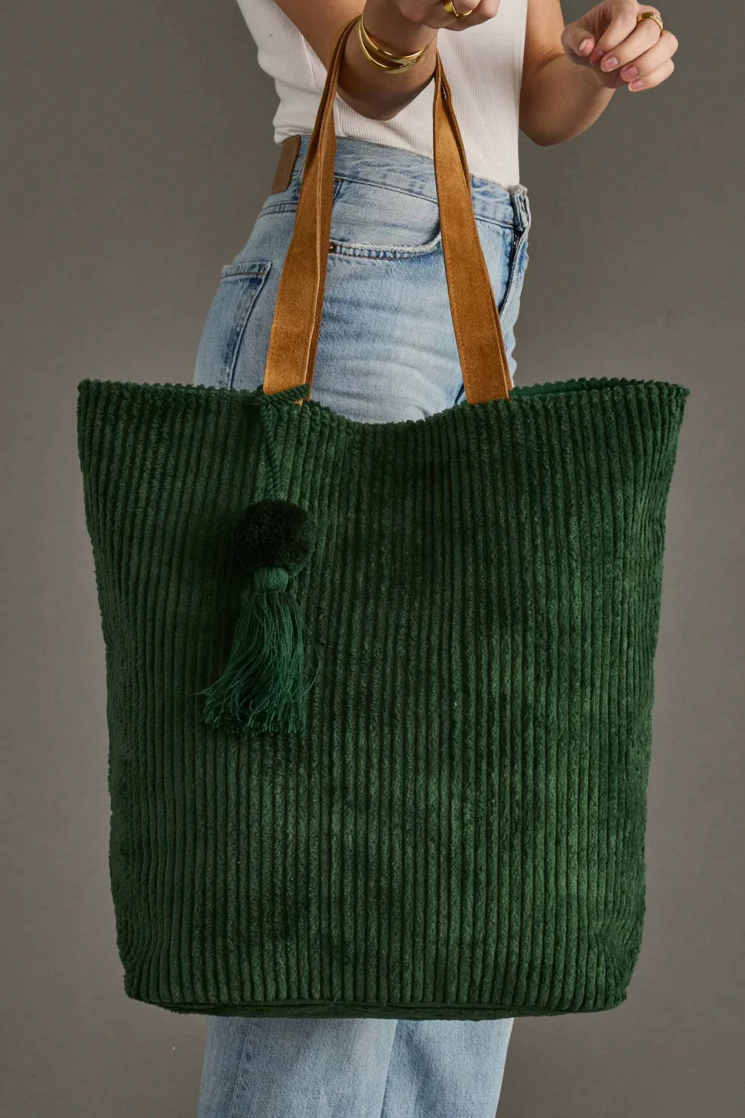 Panache - Women's Corduroy Tote Bag