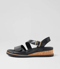 Ziera Women's Vamsy Sandal in black black sole - women's sandal