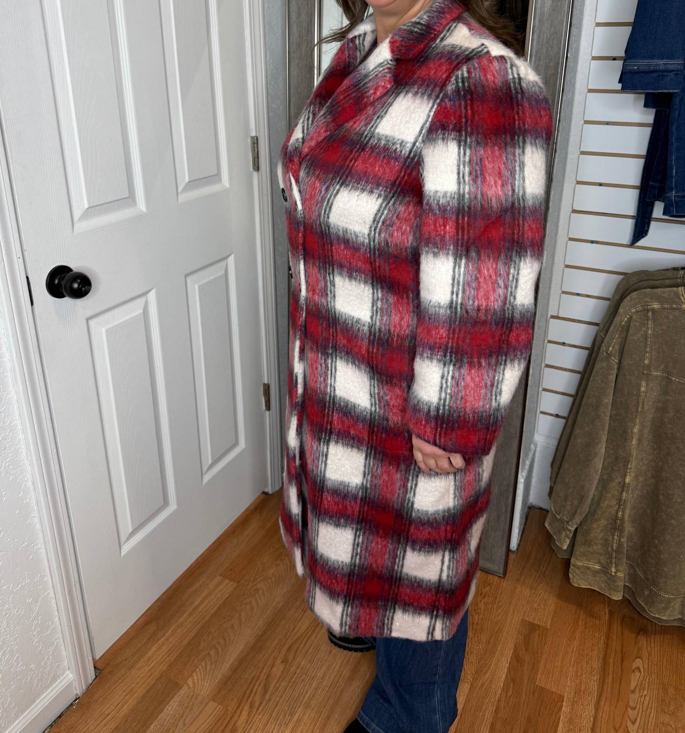 Vocal Apparel - Raelynn Plaid Winter Jacket