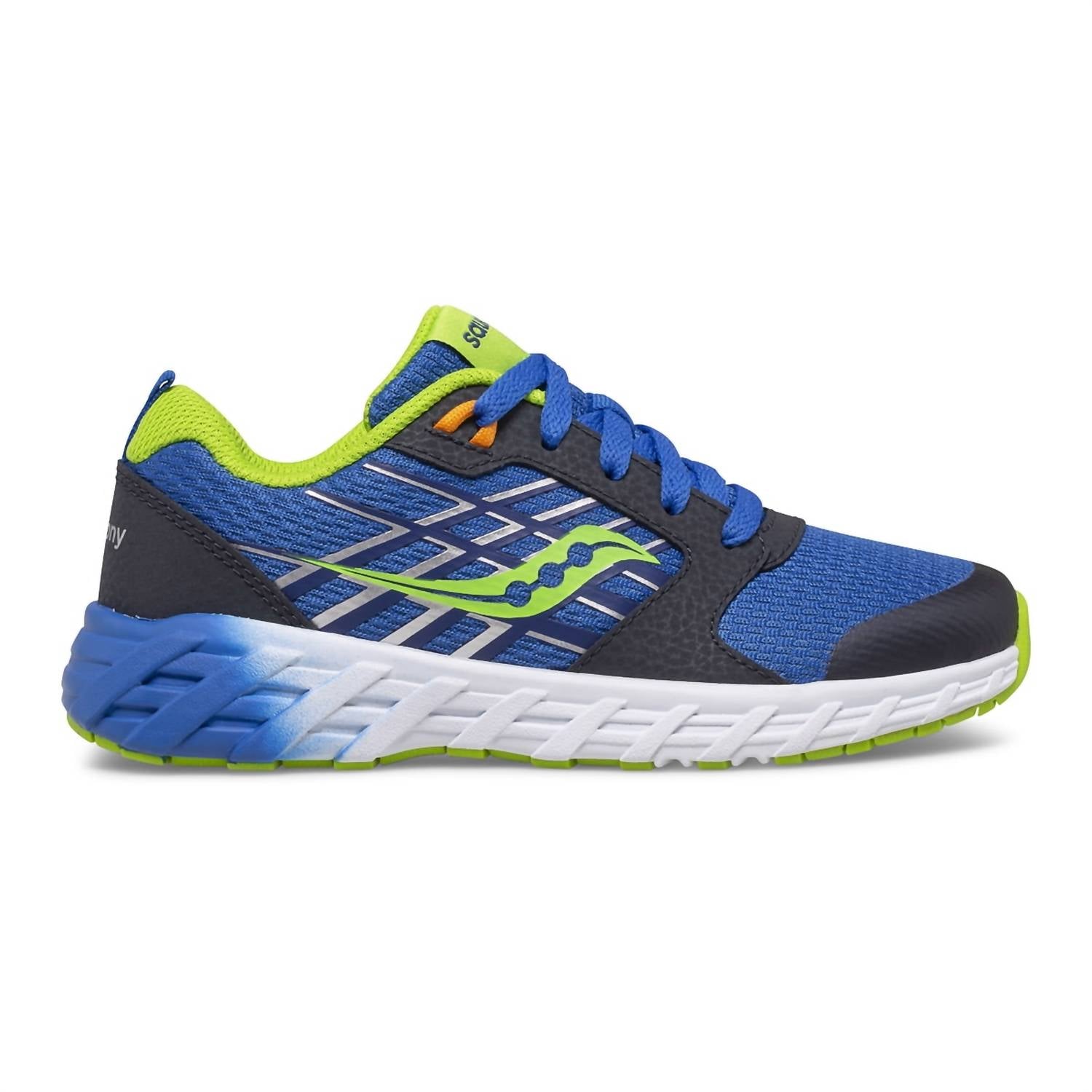 Saucony - Boys Wind 2.0 Lace Sneaker