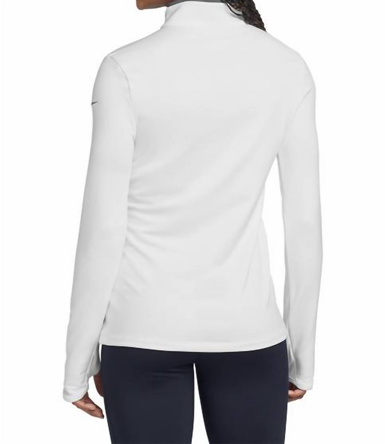 Nike - Dri-fit Stretch 1/2 Zip Cover Up Top
