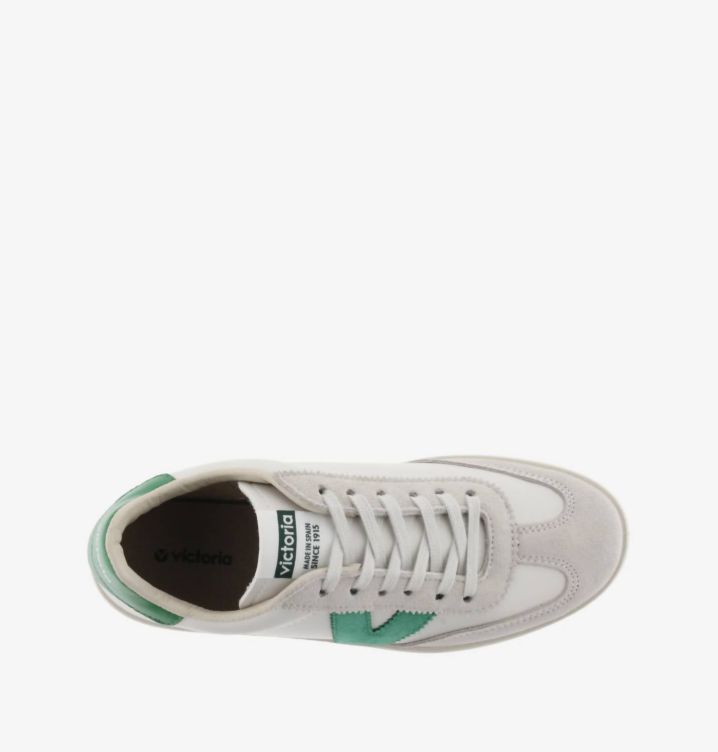 VICTORIA Women's Berin Ciclista Shoes in white green - women's sneaker - view 4