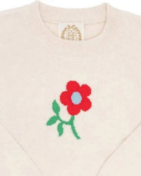 The Beaufort Bonnet Company - Girl's Isabelle Intarsia Sweater