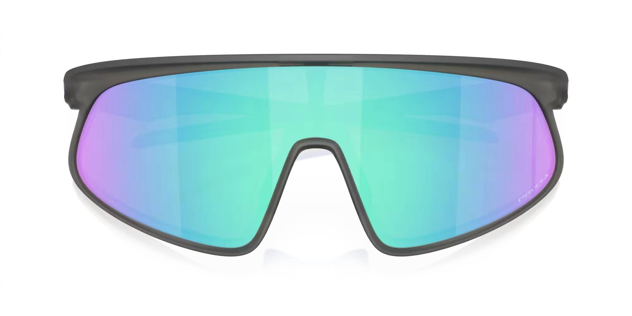 Oakley Men's Rslv Sunglasses in matte grey smoke prizm sapphire lens - men's accessory - view 5