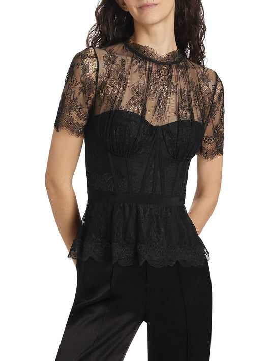 Simkhai - Kehlani Lace Bustier Top