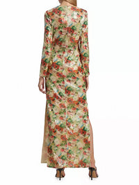 Rosetta Getty - Fitted Long Sleeves Dress