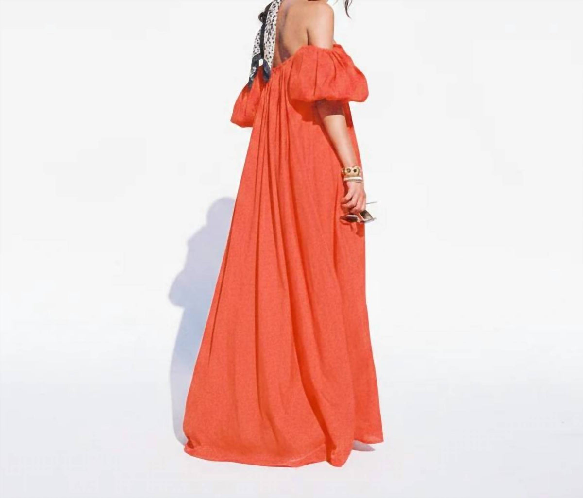 Caroline Constas - Palmer Off The Shoulder Maxi Dress
