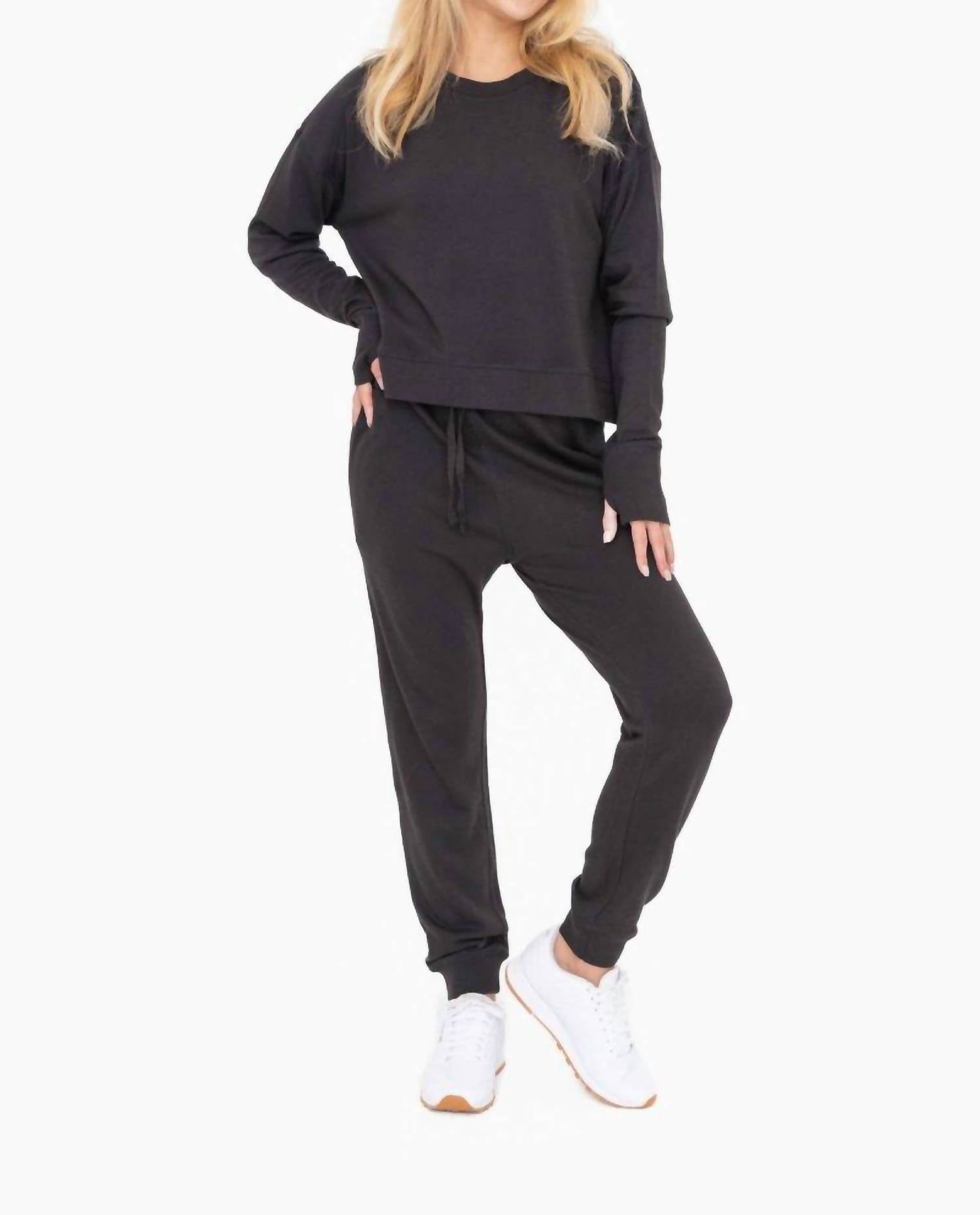 Mono B - Women's Lisa Crewneck Top