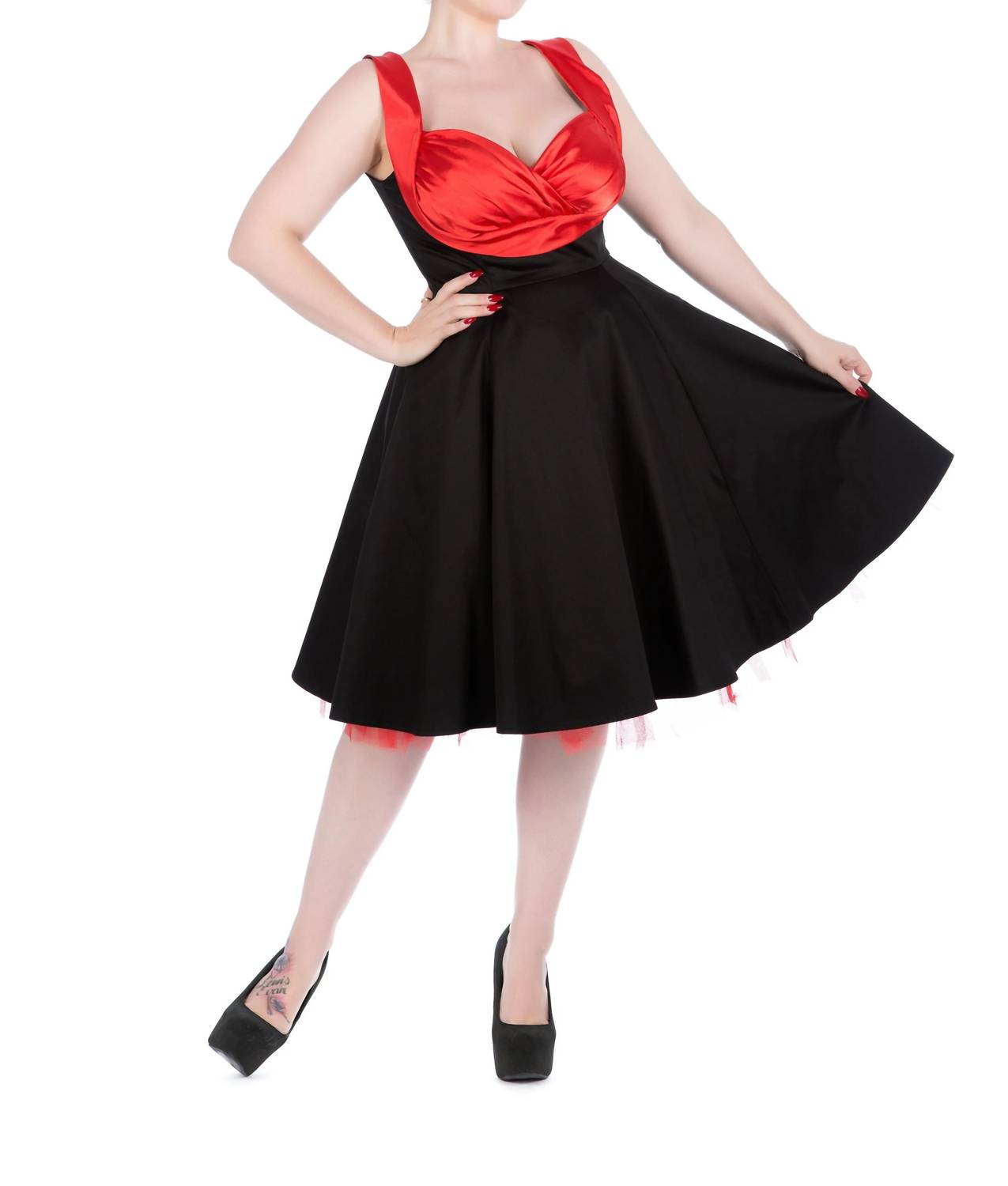 Orchid Bloom - On Top Swing Dress