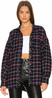 Free People - Happy Hour Plaid Shirt