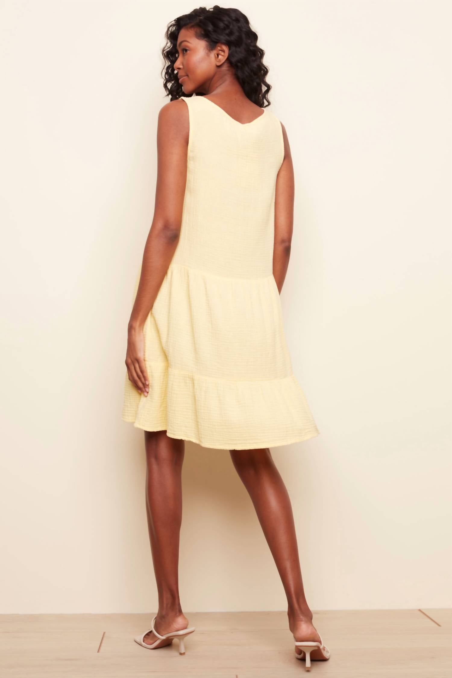 Charlie B - Gauze Tiered Dress