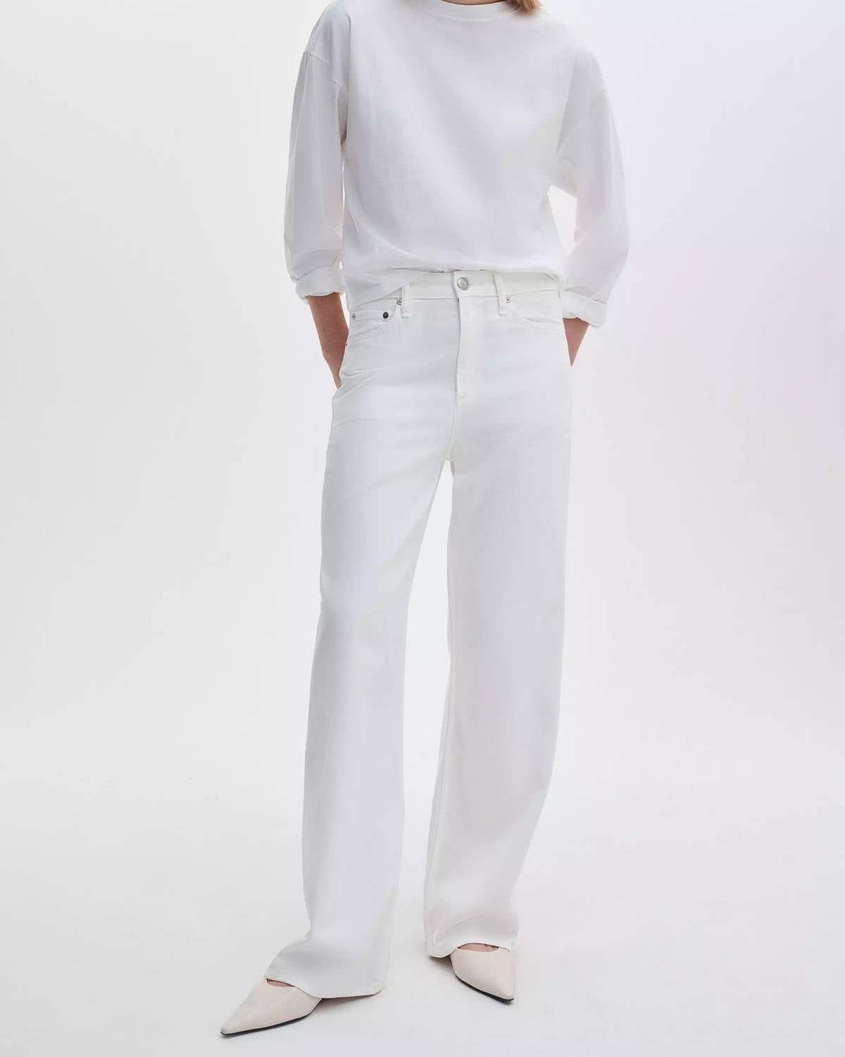 Rag & Bone - Logan Wide-leg Jeans