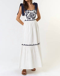 Lalavon - Wandering Hearts Maxi Dress