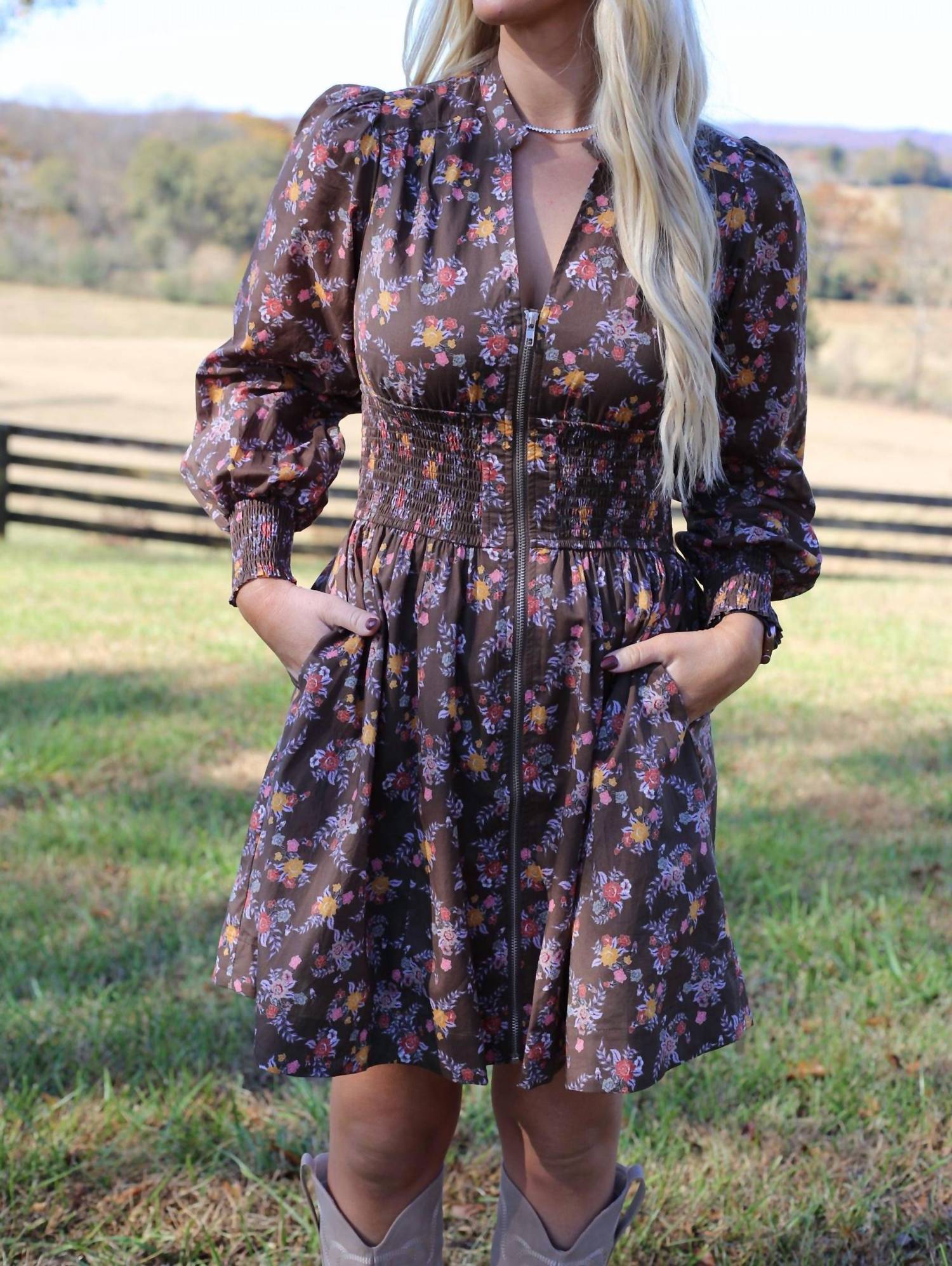 In-Loom - Kara Floral Mini Dress