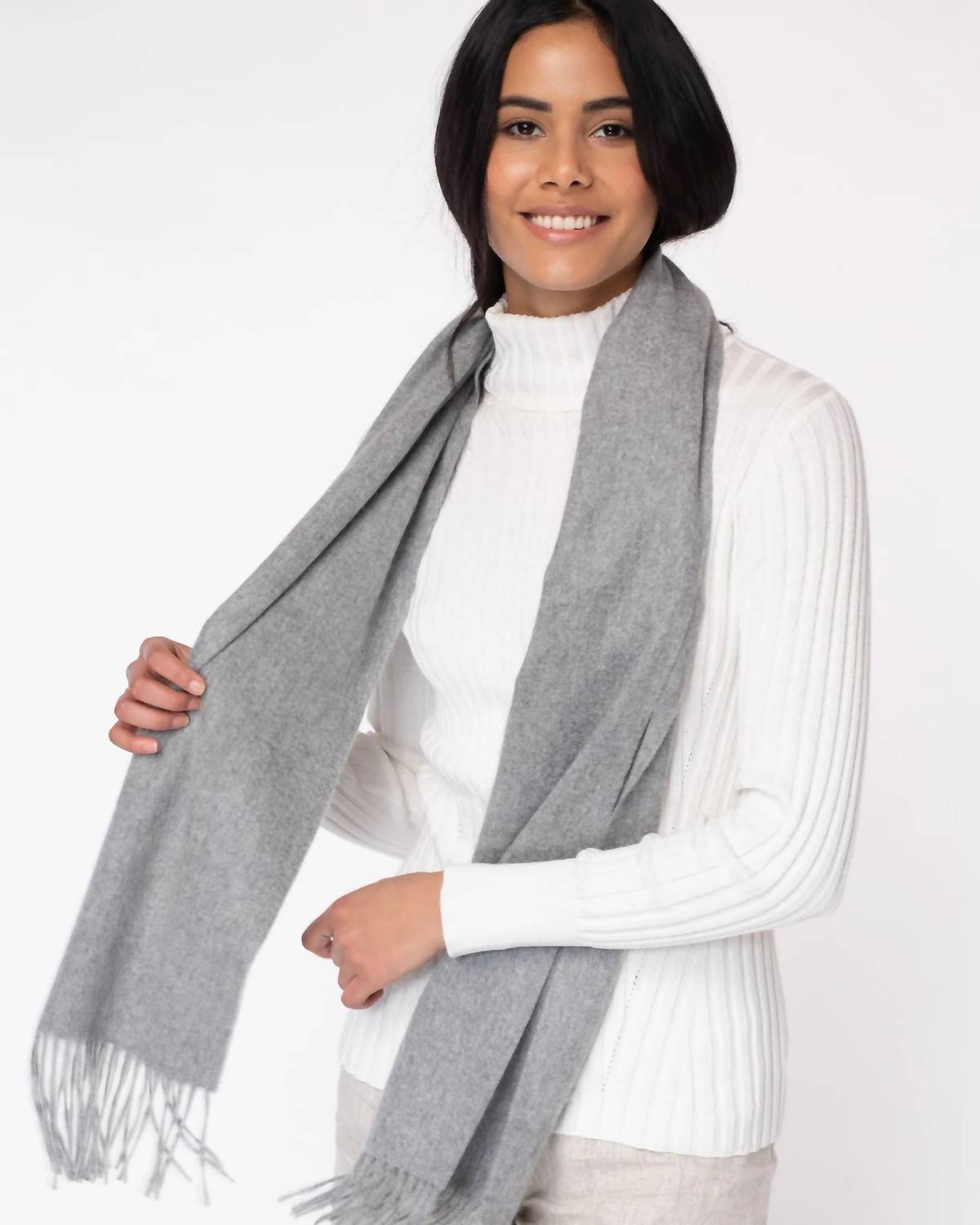 Alashan Cashmere - Unisex Douglas Anthony Cashmere Blend Scarf